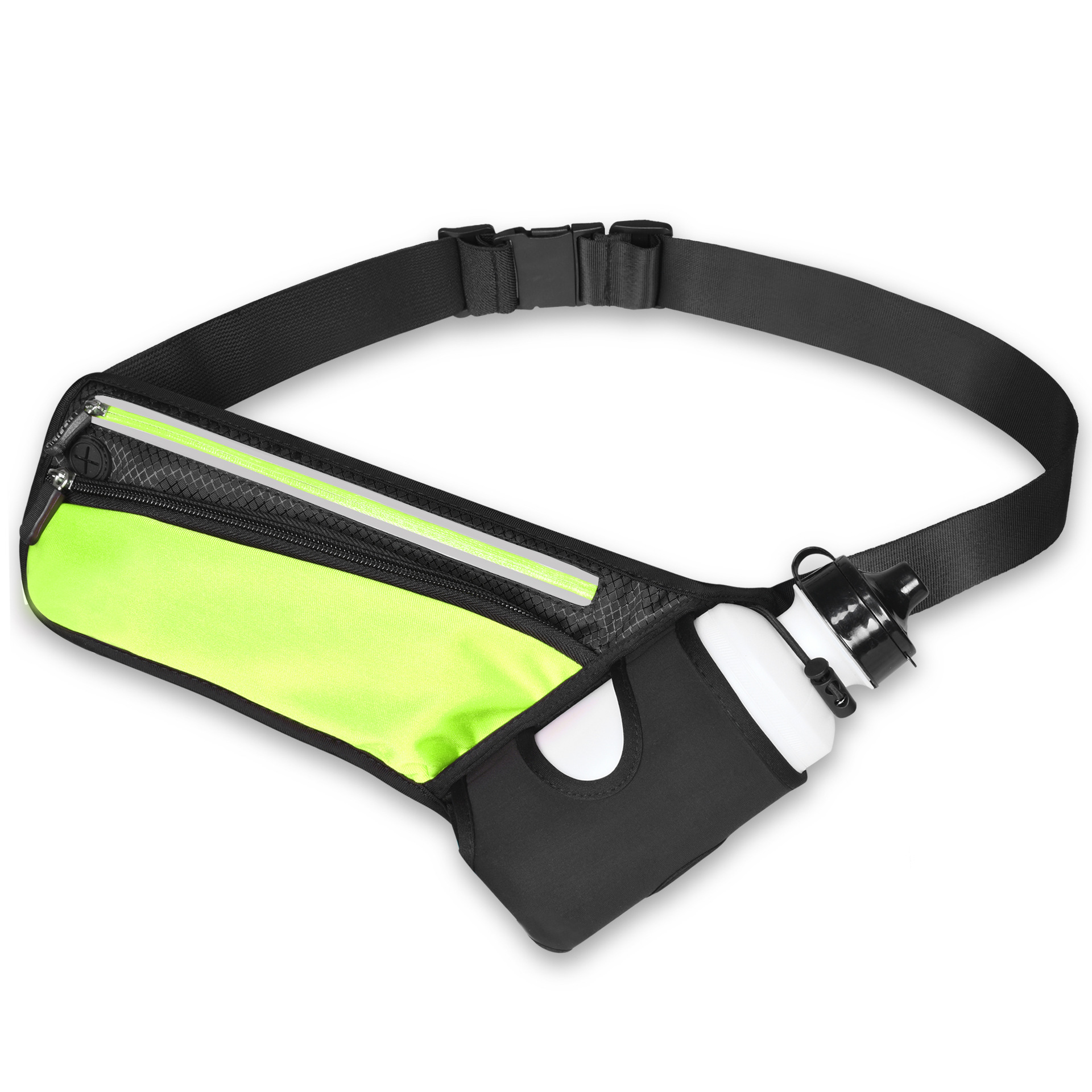 Hydration Waist Pack with Single Water Bottle Holder - 副本