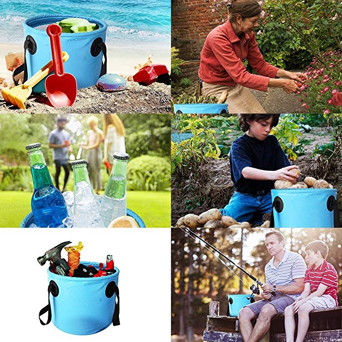 collapsible beach pail