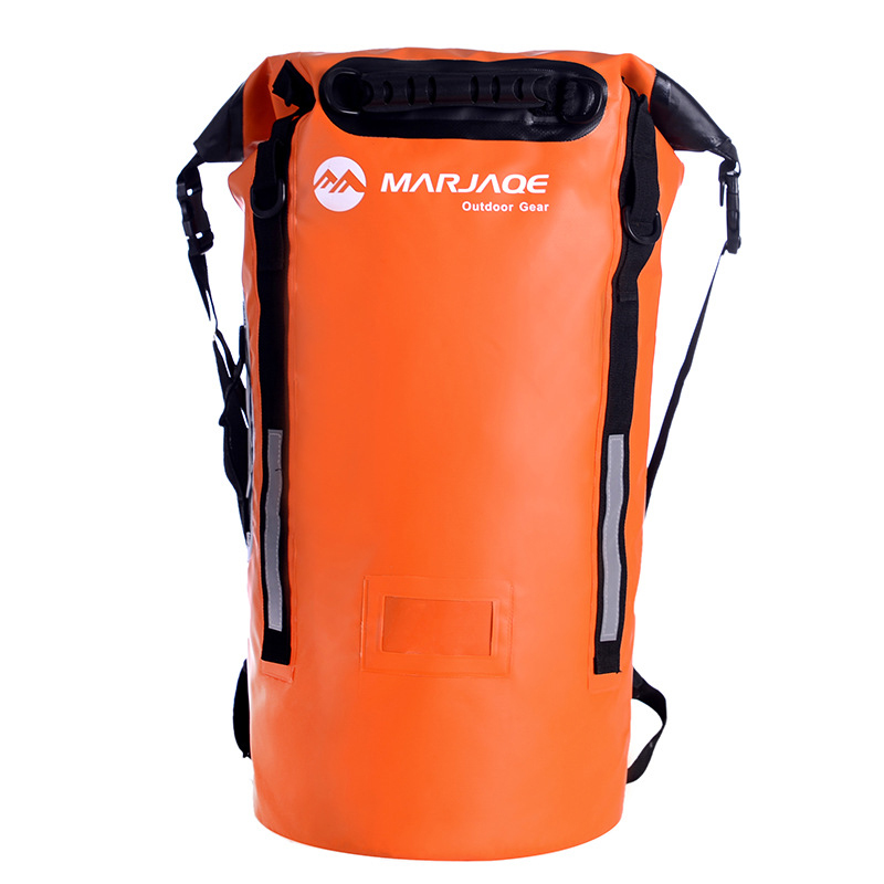 40L Outdoor Double Shoulder Straps Waterproof Dry Bag with card insert