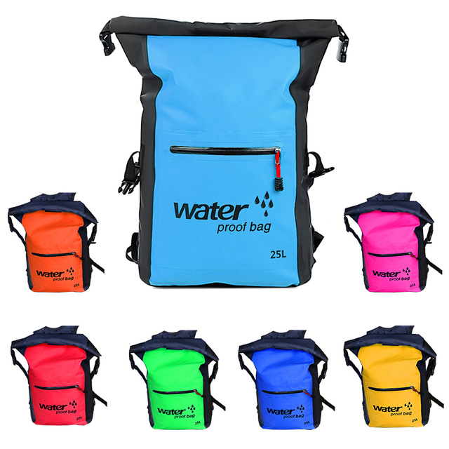 Dry Bags Waterproof Backpack with zipper pocket