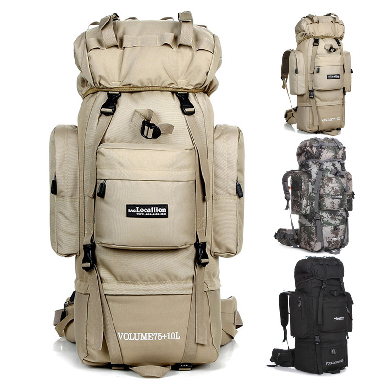 75+10L The latest large capacity outdoor climbing backpack