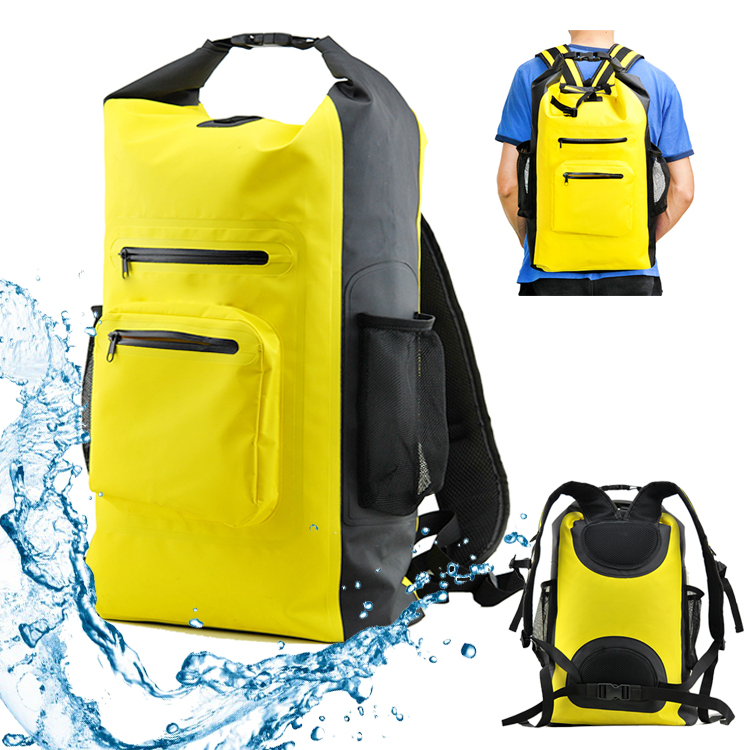 500D PVC waterproof dry backpack