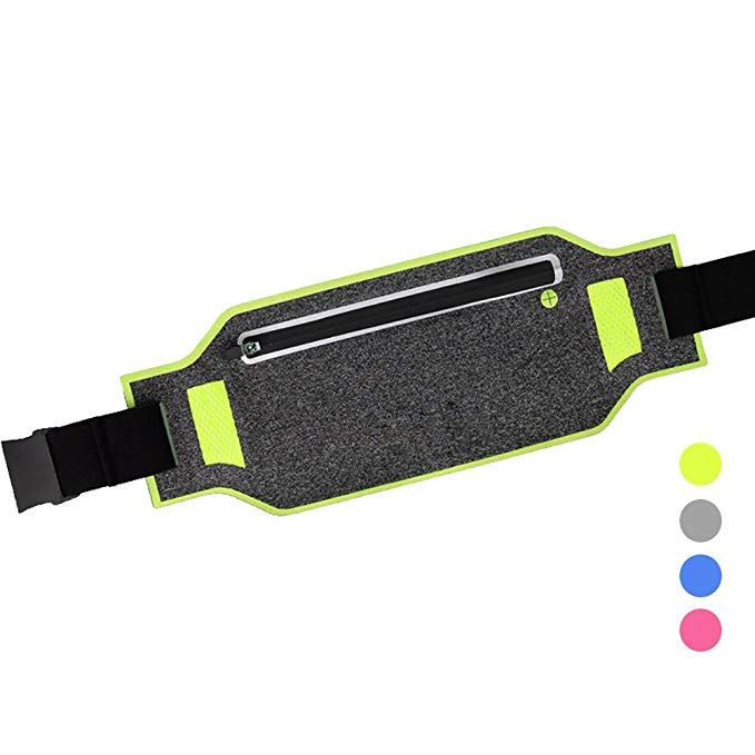 Lycra Running Belt Waist Pack with earphone hole