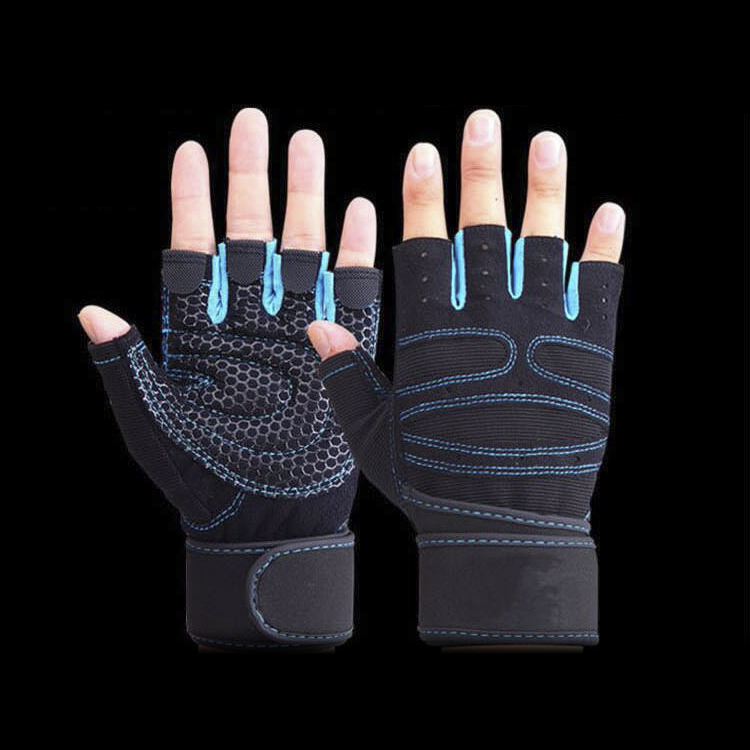 Durable Half Finger Sport Gloves with soft padded