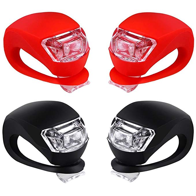 Bicycle Light Front and Rear Silicone LED Bike Light