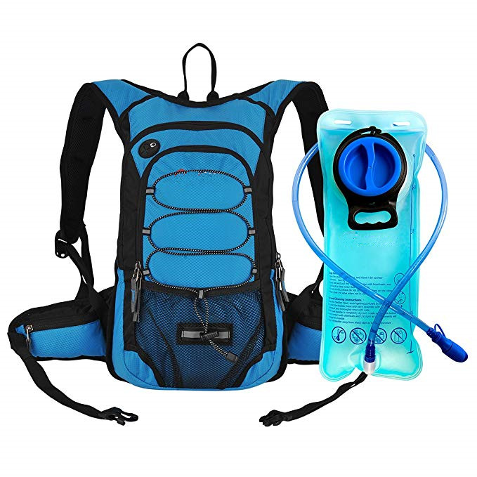 15L Hydration backpack with 2L PEVA water bladder